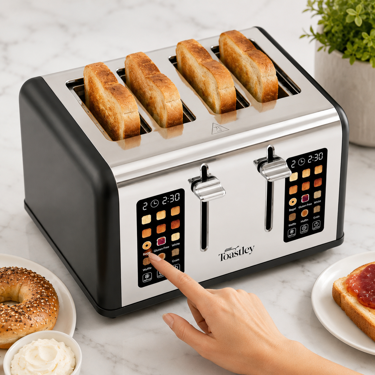 toastley-smart-touchscreen-toasters-kitchen-appliances-uk